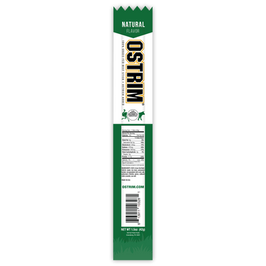 Natural Grass-Fed Beef & Ostrich, 10 Sticks